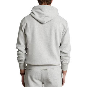 เสื้อมีฮู้ดผ้าฟลีซแบบสวมหัวเนื้อนุ่มสำหรับผู้ชายเสื้อผ้าลำลองทรงบ็อกซี่พอดีตัวสำหรับผู้ชาย - Product Image 2