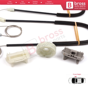 ชุดซ่อมมอเตอร์กระจกไฟฟ้า BWR551 ประตูขวา สำหรับรถฟอร์ด โฟกัส MK1 ปี 1998-2007 รุ่น 2/3 ประตู แฮทช์แบค คูเป้ 1331618 - Product Image 6