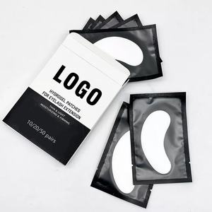 アイパッド使い捨てリントフリーアイマスク50ピース/バッグプライベートラベルカスタムハイドロジェルアイパッド下アイパッチ - Product Image 3