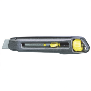 Couteau utilitaire STANLEY SB avec lame interverrouillable de 18 mm, longueur de 165 mm, corps métallique - Product Image 3