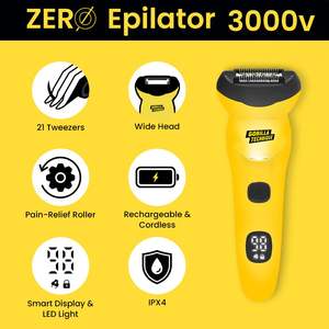 Depiladora Eléctrica Recargable Inalámbrica de 3000V, Pinzas para Depilación Facial y Corporal, Rodillo para Alivio del Dolor, para Mujeres y Hombres, Uso Doméstico - Product Image 5
