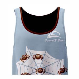 Débardeur sans manches personnalisé pour hommes pour Gym Fitness Respirant Tricoté Singlets Stringers Imprimé Muscle Design pour la musculation - Product Image 4