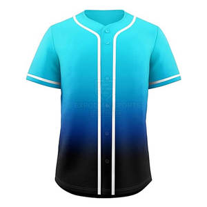 Maillot de baseball grande taille à séchage rapide pour hommes, couleur personnalisée et confortable, maillot de baseball de meilleure qualité fabriqué au Pakistan pour la vente en ligne - Product Image 1
