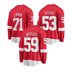 Maillot de hockey sur glace 100% coton sur mesure pour jeunes Maillot de Offre Spéciale noir uni surdimensionné - Product Image 1