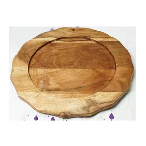 Platos personalizados de madera de acacia, madera maciza de acacia de glowin fashion - Product Image 4