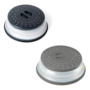 ฝาครอบไมโครเวฟ, ฝาครอบกันน้ำกระเซ็น, ฝาครอบอาหารในเตาอบ - คละสี - Product Image 3