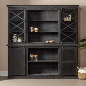 Mangohouten ไม้สีดำโบราณขนาด220ซม. ดีไซน์ไม้สีดำ - Product Image 3