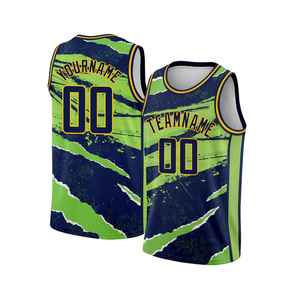 Camiseta de Baloncesto Unisex de Diseño Personalizado, Transpirable, con Estampado Digital, Antibacteriana, de Secado Rápido, de Poliéster/Algodón, Camiseta Lisa Plus - Product Image 1
