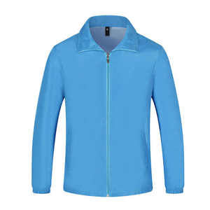 Veste de pluie design solide veste coupe-vent veste de printemps coupe-vent sport de haute qualité pour hommes - Product Image 1