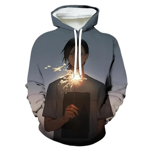 High Quality 100% Cotton <b>Men's</b> Printed <b>Pullover</b> Hoodies Solid Color Fleece Thermal Winter Pocket OEM Service Available - Product Image 2