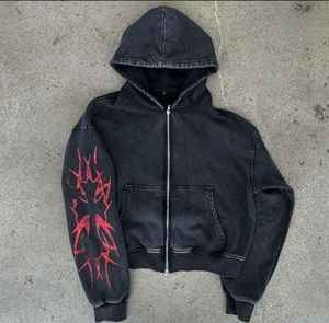 Sweat à capuche personnalisé de haute qualité 100% coton brodé avec logo et doublure anti-rétrécissement pour l'hiver - Product Image 1