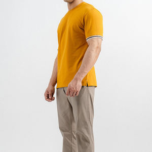 Camiseta de la Mejor Calidad Hecha en Pakistán, Transpirable, con Logotipo Personalizado, Lisa, Informal, Holgada, de Color Sólido, de Algodón/Bambú - Product Image 3