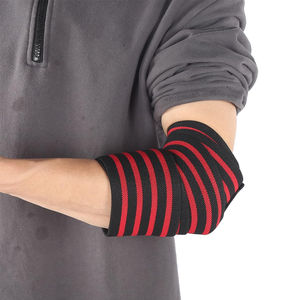 Manchon de compression unisexe pour la musculation, logo personnalisé, attelle de coude et manchon de fitness pour la protection des bras et des jambes - Product Image 4