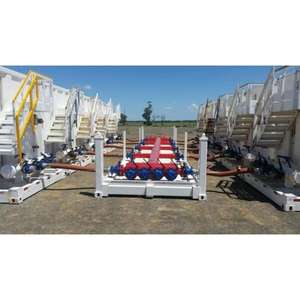 Réservoir de fracturation en acier soudé pour l'industrie pétrolière et gazière, offrant un stockage fiable pour les fluides de fracturation et les eaux usées industrielles - Product Image 1