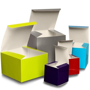 High Gloss Colored Tuck Top Decorative <b>Storage</b> <b>Boxes</b> - Product Image 5