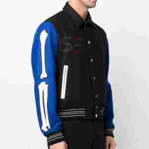 Meilleures ventes Vestes d'université pour hommes Logo professionnel imprimé Qualité fine Conception unique pour vestes d'université pour hommes - Product Image 6