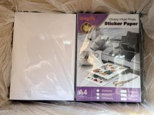 <span class=keywords><strong>กระดาษ</strong></span>สติกเกอร์ภาพถ่ายแบบมันเงา พรีเมียม 115 กรัม 135 กรัม 150 กรัม ขนาด A4/A3 สำหรับ<span class=keywords><strong>เครื่อง</strong></span>พิมพ์อิงค์เจ็ท กันน้ำ - Product Image 2