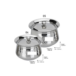 Olla Caliente Moderna para Alimentos, Cacerola Grande de Acero Inoxidable con Diseño Ecológico para una Comida Confortable y Uso en Grandes Cantidades - Product Image 3