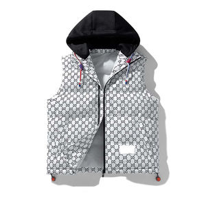 Nuevo diseño personalizado de alta calidad de piel de oveja genuina chaleco acolchado relleno burbuja chaquetas de los hombres - Product Image 2