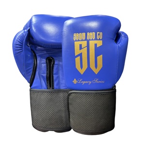 Guantes de Boxeo de Cuero Vacuno Premium para Entrenamiento, Sparring, MMA/Kickboxing, Protección UV, Cierre de Gancho y Bucle, Unisex - Product Image 4