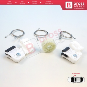 ชุดซ่อมมอเตอร์กระจกไฟฟ้าหน้าขวา รุ่น BWR5218 สำหรับรถยนต์ Elantra HD ปี 2005-2011 และ Sonata NF ปี 2005-2008 รหัสอะไหล่ 824812H000 - Product Image 6