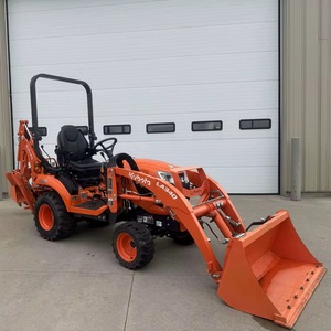Tracteur compact agricole Kubota BX-23S diesel 4x4 d'occasion avec chargeur et pelle rétrocaveuse |   Mini tracteur compact Kubota BX-23S 4x4 pas cher - Product Image 3