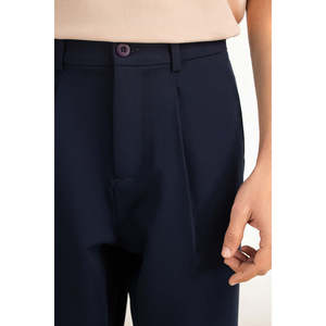 Pantalones Smart Casual Slim Fit MN-TRC-SS26-004, 100% Algodón, Cintura Media, Tela de Worsted, Cierres de Cremallera, Diseño Formal Tipo Cargo, Disponibles en Tallas XL a 6XL - Product Image 1