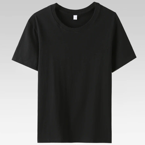Camiseta de Verano de Algodón para Hombre de Alta Calidad, Cómoda, Suave, Transpirable, Corte Regular, Logotipo Personalizado, Tejido de Punto Estampado, Gran Venta - Product Image 1