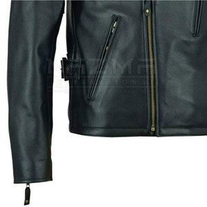 Recién llegado, chaqueta de invierno para hombre, tela de lona de cuero genuino de la mejor calidad, transpirable, ecológico, logotipo personalizado, Color para - Product Image 5