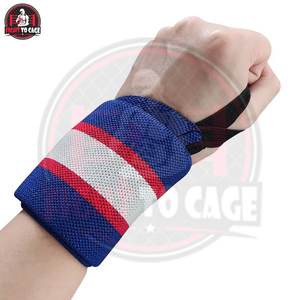 Bandages de boxe en coton durable, logo personnalisé, unisexe, certifiés CE, accessoires d'entraînement - Product Image 2