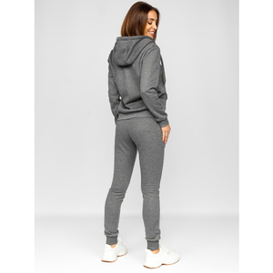 Femmes Automne Automne Hiver Casual Hoodie Two Piece Set Long Sleeve Women Tracksuit Sweatsuit Loungewear Women Sets - Product Image 3