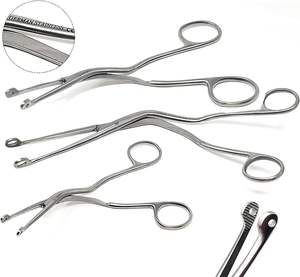 Pinzas Magill para Intubación, Pinzas para Introducción de Catéter, Pinzas de Succión de Acero Inoxidable - Product Image 2