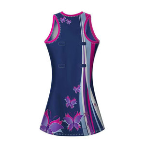 Uniforme de Netball Más Vendido a Precio Económico, Tela Suave, Diseño Personalizado, Uniforme de Netball para Venta en Línea - Product Image 2