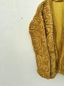 Vente chaude veste d'hiver pour femmes à la main longue Robe en velours taille libre à XXL grande taille coton manches longues veste en velours - Product Image 2