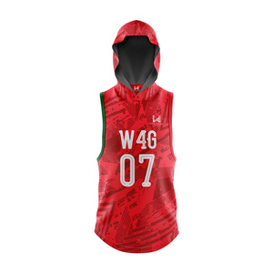 Custom Men's Flag <b>Football</b> Jerseys OEM ODM 7v7 7on7 Sleeveless Plus <b>Size</b> Moisture Wicking Breathable Anti Bacterial Jerseys - Product Image 2