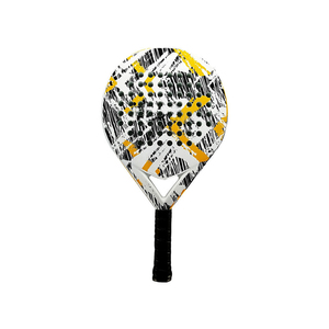 Raqueta DE TENIS Padel de carbono con logotipo personalizado de alta calidad, Diamante/lágrima/forma redonda, Red de nailon, Color personalizado - Product Image 1
