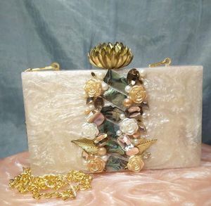 Luxury High Quality Resin Clutch Bag-Eco-Friendly Customizable Colors & Designs Summer Fashion Handmade Women's Evening Clutch - Product Image 6