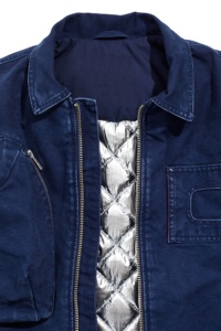 Chaqueta de trabajo de invierno para hombre, nueva moda, tela personalizada, bordado, forro acolchado, parches de sarga, chaqueta vaquera para hombre - Product Image 3