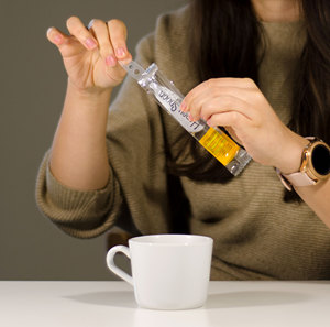 Nueva cuchara de Miel pura al por mayor 7 gramos 25 piezas. | Caja redonda de cartón % 100 miel de pino cruda pura, miel de pino orgánica - Product Image 5