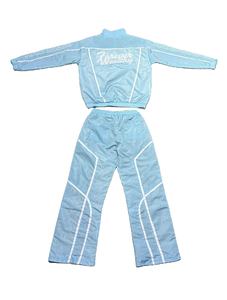 Conjunto de Chaqueta Cortavientos Reflectante Ligera con Logotipo Bordado Personalizado, Conjunto Deportivo de Satén con Cierre, Ropa Urbana para Hombre, Fabricación OEM - Product Image 2