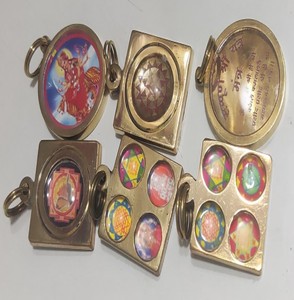 Ấn Độ giáo yantra mề đay quyến rũ Mặt dây chuyền navgrah, kaal sarp dosh, baglamukhi yantra, durga beesa yantra, hanuman yantra, mahamrityunjya - Product Image 5