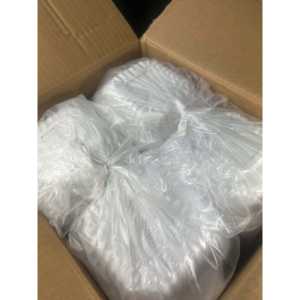 ProTakeOut [5 X 4.5] <b>White</b> 1-Comp 250 Pack Center <b>Slide</b> Lock Hinged Take-Out Containers Durable & Eco Friendly MFPP - Product Image 1