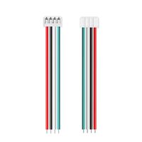Kabel Harness Elektronik yang Dapat Disesuaikan EH2.54 2-20P Konektor Pria Wanita Tembaga Berlapis Perak Nylon untuk Daya Komputer