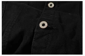 Veste en jean pour homme 2024 personnalisée de haute qualité, style contracté, nouvelle collection, vente chaude, veste en jean pour homme, veste en denim - Product Image 5