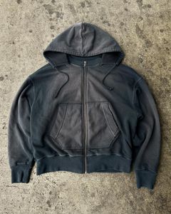 เสื้อฮู้ดสวมหัวโอเวอร์ไซส์สำหรับผู้ชายและผู้หญิงระบายอากาศได้ดีมีฮู้ดถักซับในสำหรับฤดูหนาวออกแบบได้ตามต้องการ - Product Image 4