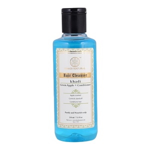 Acondicionador y Limpiador Capilar Natural Ayurvédico de Manzana Verde Khadi al por Mayor, Nutritivo, Suavizante, Cuidado Capilar, Marca Privada, OEM, ODM, Suministro a Granel - Product Image 1