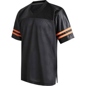 Camisetas de fútbol americano con degradado profesional, manga a rayas, transiciones de color únicas, sublimadas o bordadas, perfectas para equipos - Product Image 1