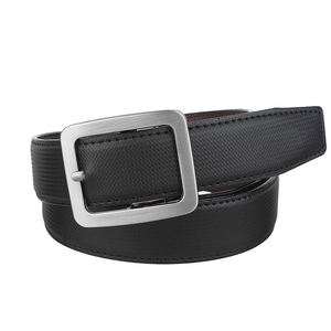 Ceintures en cuir de vache véritable pour hommes, décontractées, de haute qualité, avec impression de logo personnalisée, boucle en alliage, couleurs personnalisées, design durable - Product Image 3