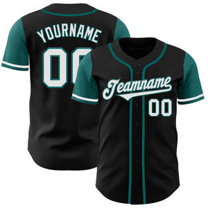 Vêtements de sport athlétiques de haute qualité en maille polyester respirante obtenez des maillots de baseball et des uniformes de softball personnalisés - Product Image 1
