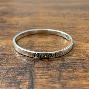 1.2 Grams Fashionable <b>Silver</b> <b>Ring</b> Band 18K Gold Plated Stylish Inlay 6mm Width Gift Jewelry - Product Image 1